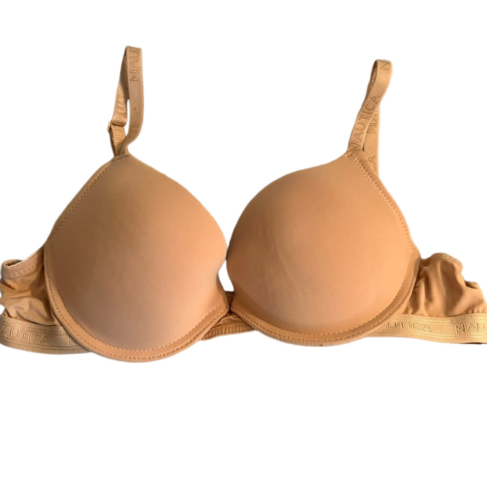Nautica Intimates Push-up Women’s Bra 34B Tan Underwire